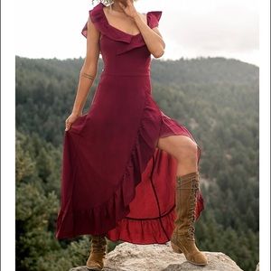 RAH DRESS IN ROSEWOOD by Joyfolie